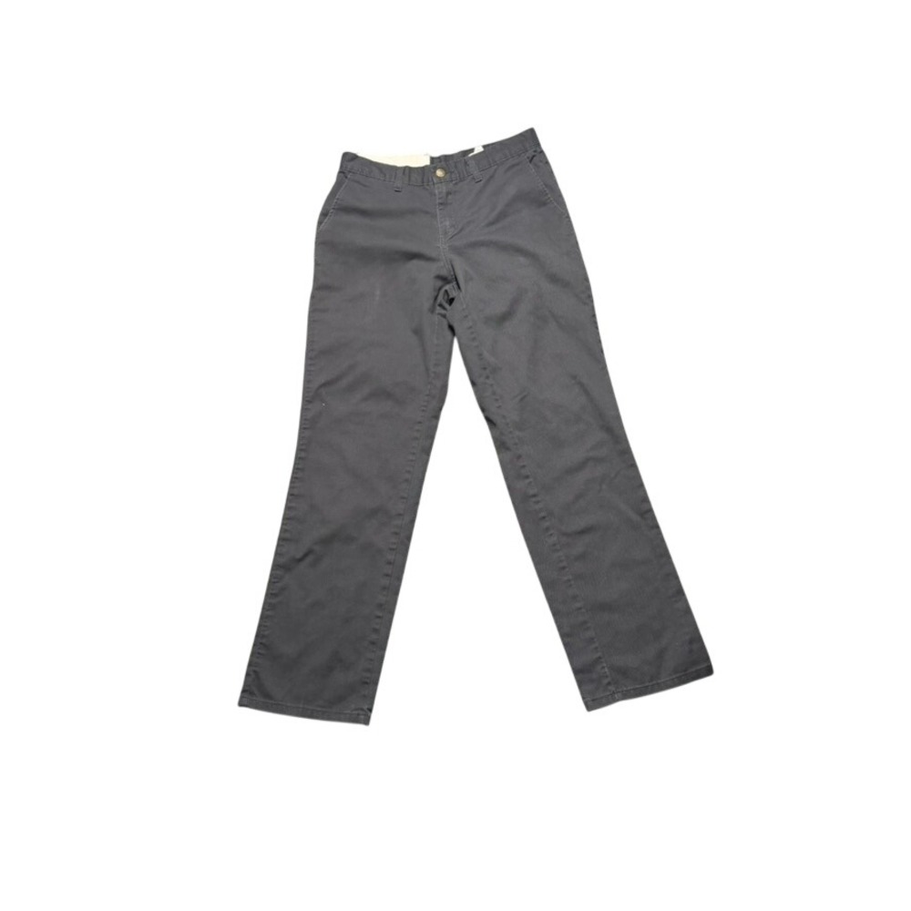Dickies 874 Original Fit Work Pants Charcoal Gray Straight Leg Chinos Mens 29x30